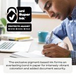 Uniball Vision Black Rollerball Pens - Pack of 36