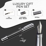 ZenZoi Carbon Fiber Fountain Pen Gift Set