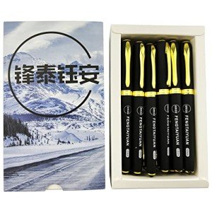 Fengtaiyuan 10P18Pro Gel Pens – Bold Black Ink