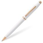 Cross Century II Pearlescent White Ballpoint Pen Set