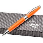 ZenZoi Orange Luxury Ballpoint Pen Set