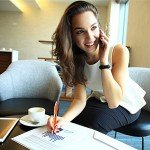 ZenZoi Orange Luxury Ballpoint Pen Set