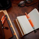 ZenZoi Orange Luxury Ballpoint Pen Set