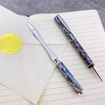 LACHIEVA Abalone Shell Ballpoint Pen & Letter Opener