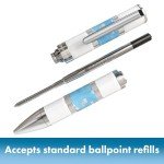 Monteverde Regatta Sport Ballpoint Pen - Santorini White