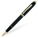 Cross Townsend Fountain Pen - Black Lacquer