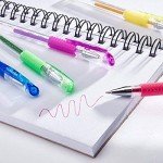 KINGART 400-50 Glitter Rollerball Pens, 50 Vivid Shades