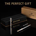 KEYZOR Luxury Fountain Pen with 24k Gold Trim