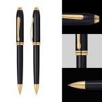 Cross Townsend Medium Ballpoint Pen - Black Lacquer