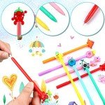 Cute Cartoon Gel Ink Rollerball Pens - 100 Pack