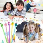 Cute Cartoon Gel Ink Rollerball Pens - 100 Pack