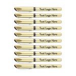 Personalized Luxury Gel Pens with Logo - 100 Pcs
