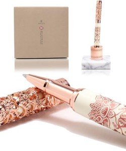 ARTEX Luxury Marble Rollerball Pen Gift Set
