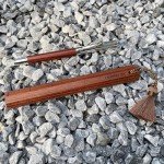 LACHIEVA Elegant Rosewood Rollerball Pen Set