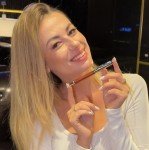 LACHIEVA Elegant Rosewood Rollerball Pen Set