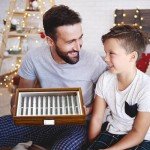 Yesland Luxury Black Walnut Pen Display Box