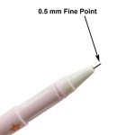 Guitar Shaped Rollerball Pen Set - 24 Pcs