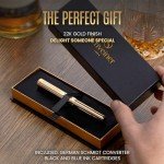 Scriveiner Gold Fountain Pen - Medium Luxury Design