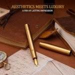 Luxury Fountain Pen with 18K Gilded Nib