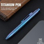 Premium Titanium Ballpoint Pen - Elegant Executive Gift