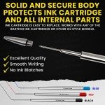BASTION Slim Stainless Steel Luxury Ballpoint Pen