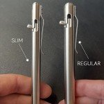 BASTION Slim Stainless Steel Luxury Ballpoint Pen