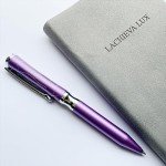 LACHIEVA LUX Elegant Crystal Ballpoint Pen - Purple