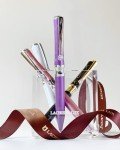 LACHIEVA LUX Elegant Crystal Ballpoint Pen - Purple