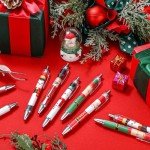 Tenceur 100 Pcs Christmas Novelty Gel Pens
