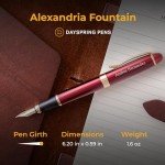 Personalized Red Alexandria Ballpoint Pen