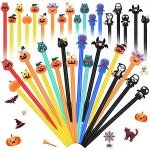 120-Piece Halloween-Themed Rollerball Gel Pen Set