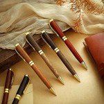 Yeaqee Elegant Wood Ballpoint Pen, 1.0 mm