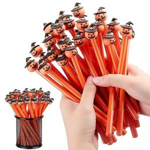 Pumpkin Rollerball Pens - 100 Pcs Halloween Set