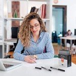 ARTEZA 40 Black Gel Pens for Bullet Journaling