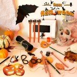 Pumpkin Rollerball Pens - 100 Pcs Halloween Set