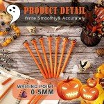 Pumpkin Rollerball Pens - 100 Pcs Halloween Set