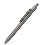Luxury Titanium Ballpoint Pen - Elegant Gray Design