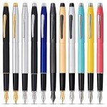 Cross Classic Century Refillable Fountain Pen, Medium Nib, Includes Luxury Gift Box - Classic Black