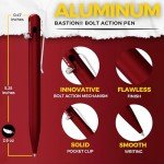 Bastion Rechargeable Red Aluminum Luxury Pen