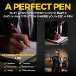 Bastion Rechargeable Red Aluminum Luxury Pen