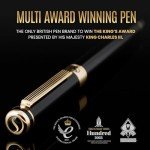 Scriveiner Black Lacquer Luxury Fountain Pen Bundle