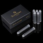 Scriveiner Black Lacquer Luxury Fountain Pen Bundle