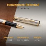 Engraved Waterman Hemisphere Rollerball Luxury Pen