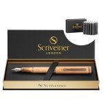 Scriveiner EDC Fountain Pen with Ink Cartridges