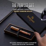 Scriveiner EDC Fountain Pen with Ink Cartridges