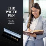 Luxury Executive Brass Fountain Pen – Made in USA