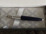 Midnight Blue Diplomat Aero Fountain Pen, Fine