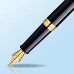 Waterman Hémisphère Black Gold Fountain Pen Gift Set
