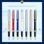 Waterman Hémisphère Stainless Steel Rollerball Pen