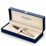 Waterman Carène Deluxe Black & Silver Ballpoint Pen
